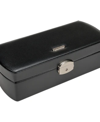 Кутия за съхранение Кутия за съхранение Windrose 803740.08 за 6 часовника MERINO - Унисекс - Черен