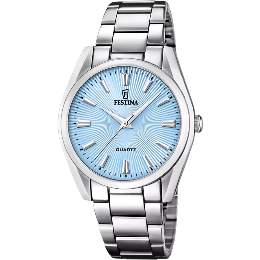 Festina F20622/P Boyfriend - Дамски ръчен часовник с кварцов механизъм - корпус Стомана - Стомана - Син