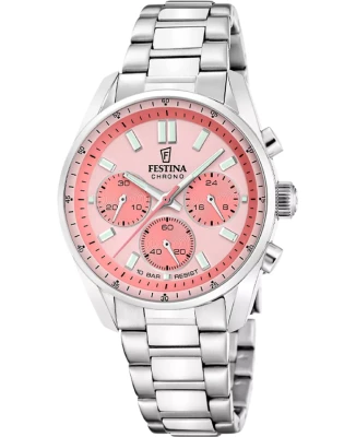 Festina F20753/4 Boyfriend Unisex - Унисекс ръчен часовник с кварцов механизъм - корпус Стомана - Стомана - Син