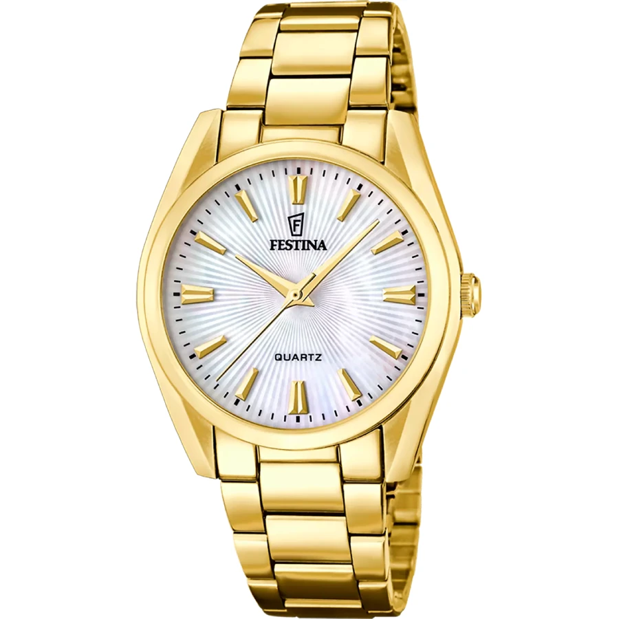 Festina F20640/A Boyfriend - Дамски ръчен часовник с кварцов механизъм - корпус Стомана - Стомана - Седеф