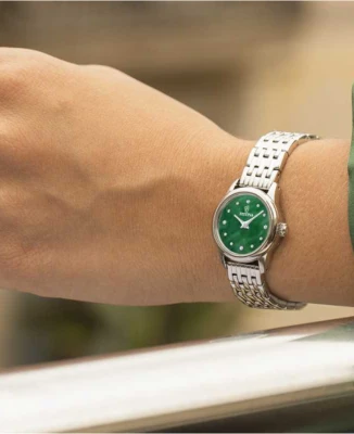 Festina F20749/5 Mademoiselle - Дамски ръчен часовник с кварцов механизъм - корпус Стомана - Стоманена верижка - Зелен