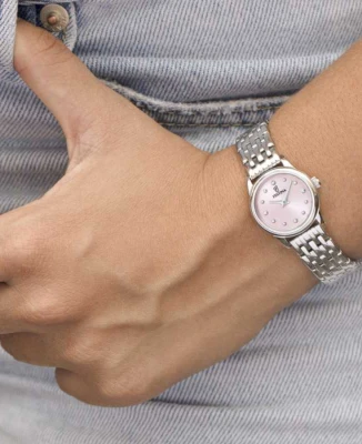 Festina F20749/2 Mademoiselle - Дамски ръчен часовник с кварцов механизъм - корпус Стомана - Стоманена верижка - Розов
