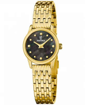 Festina F20750/6 Mademoiselle - Дамски ръчен часовник с кварцов механизъм - корпус Стомана - Стоманена верижка - Седеф