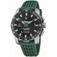 Festina F23305/1 Connected - Мъжки ръчен часовник с смарт хибриден механизъм - корпус Титан - Силиконова каишка - Черен