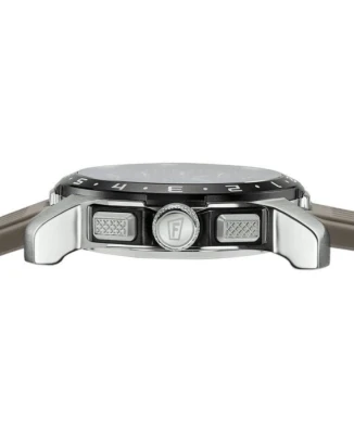 Festina F23305/6 Connected - Мъжки ръчен часовник с смарт хибриден механизъм - корпус Титан - Силиконова каишка - Черен