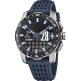 Festina F23305/3 Connected - Мъжки ръчен часовник с смарт хибриден механизъм - корпус Титан - Силиконова каишка - Черен