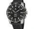 Festina F23305/8 Connected - Мъжки ръчен часовник с смарт хибриден механизъм - корпус Титан - Силиконова каишка - Черен