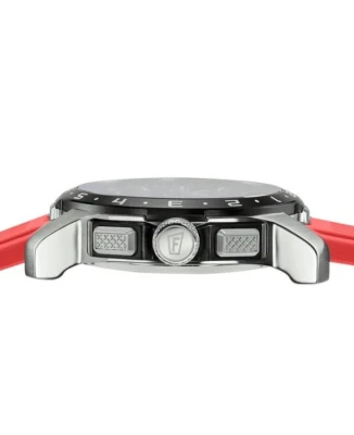 Festina F23305/4 Connected - Мъжки ръчен часовник с смарт хибриден механизъм - корпус Титан - Силиконова каишка - Черен