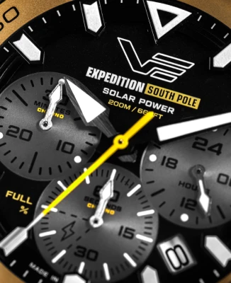 Унисекс ръчен часовник с кварцов механизъм - корпус от Стомана - Естествена кожа - цвят Черен