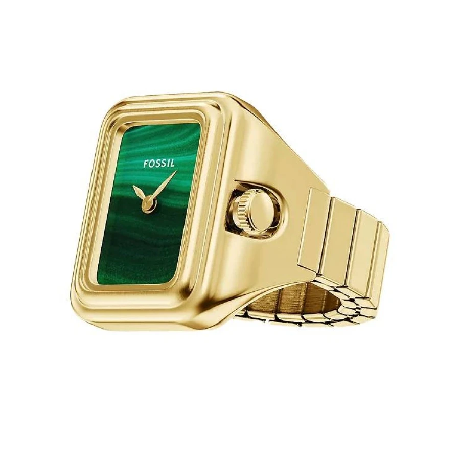 Унисекс ръчен часовник с кварцов механизъм - корпус от Стомана - Стоманена верижка - цвят Зелен