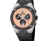 Festina Swiss F22003/6 Swiss Made - Мъжки ръчен часовник с кварцов механизъм - корпус Стомана - Естествена кожа - Оранжев