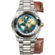 Ebel 1216693 1911 - Мъжки ръчен часовник с автоматичен механизъм - корпус Стомана - Стоманена верижка - Тюркоаз
