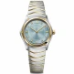 Ebel 1216731 Sport Classic - Дамски ръчен часовник с кварцов механизъм - корпус Стомана - Стоманена верижка - Син Сив