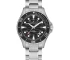 Hamilton H82415130 Khaki Navy Scuba Auto 40 mm - Мъжки ръчен часовник с автоматичен механизъм - корпус от Стомана - Стомана - цвят Черен