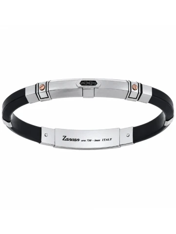 Унисекс гривна Zancan EXB308R-N от Сребро - с форма