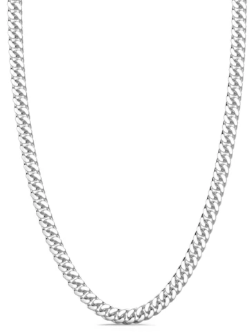 Унисекс верижка Zancan EXC471-60 от 925 Сребро - с форма