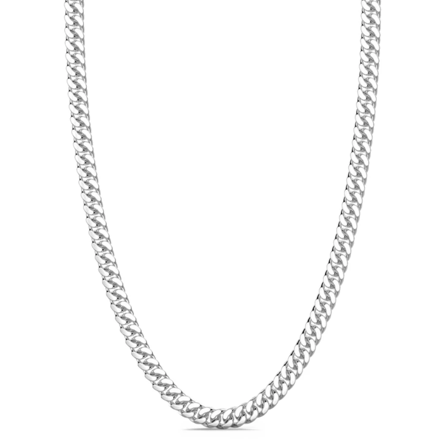 Унисекс верижка Zancan EXC471-60 от 925 Сребро - с форма