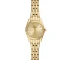 Fossil ES5474 Scarlette - Дамски ръчен часовник с кварцов механизъм - корпус Стомана - Стоманена верижка - Злато