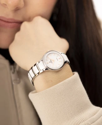 Festina F20752/1 Ceramic - Дамски ръчен часовник с кварцов механизъм - корпус Керамика - Стомана - Бял