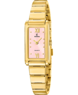 Festina F20768/3 Mademoiselle - Дамски ръчен часовник с кварцов механизъм - корпус Стомана - Стомана - Розов