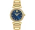 Versace VEY800526 V_Musa Greek Lady - Дамски ръчен часовник с кварцов механизъм - корпус Стомана - Стомана - Син