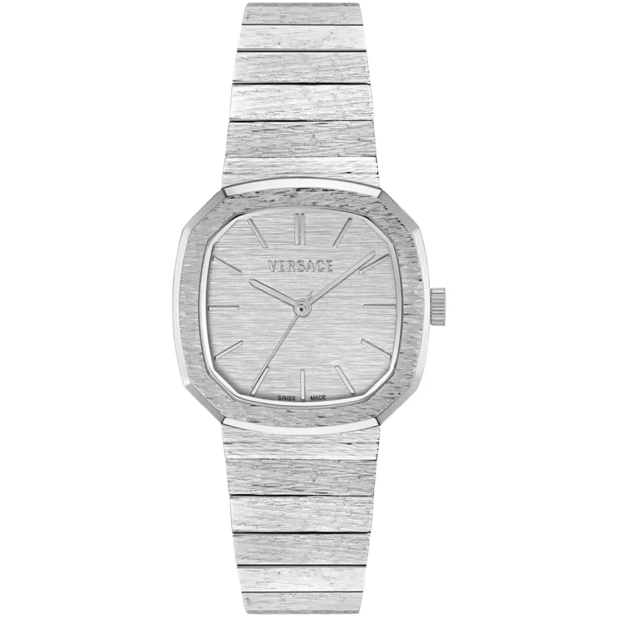 Versace VEYX00126 Progetto - Дамски ръчен часовник с кварцов механизъм - корпус Стомана - Стомана - Сив