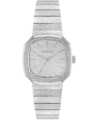 Versace VEYX00126 Progetto - Дамски ръчен часовник с кварцов механизъм - корпус Стомана - Стомана - Сив