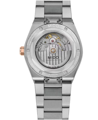 MIDO M055.507.22.051.00 Multifort 8 One crown - Мъжки ръчен часовник с автоматичен механизъм - корпус Стомана - Стомана - Черен