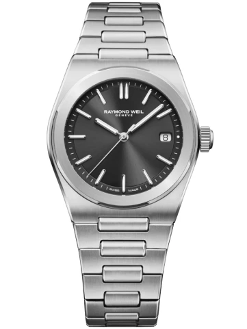 Raymond Weil 1000-ST-20001 A.R.T. - Мъжки ръчен часовник с автоматичен механизъм - корпус Стомана - Стомана - Сив