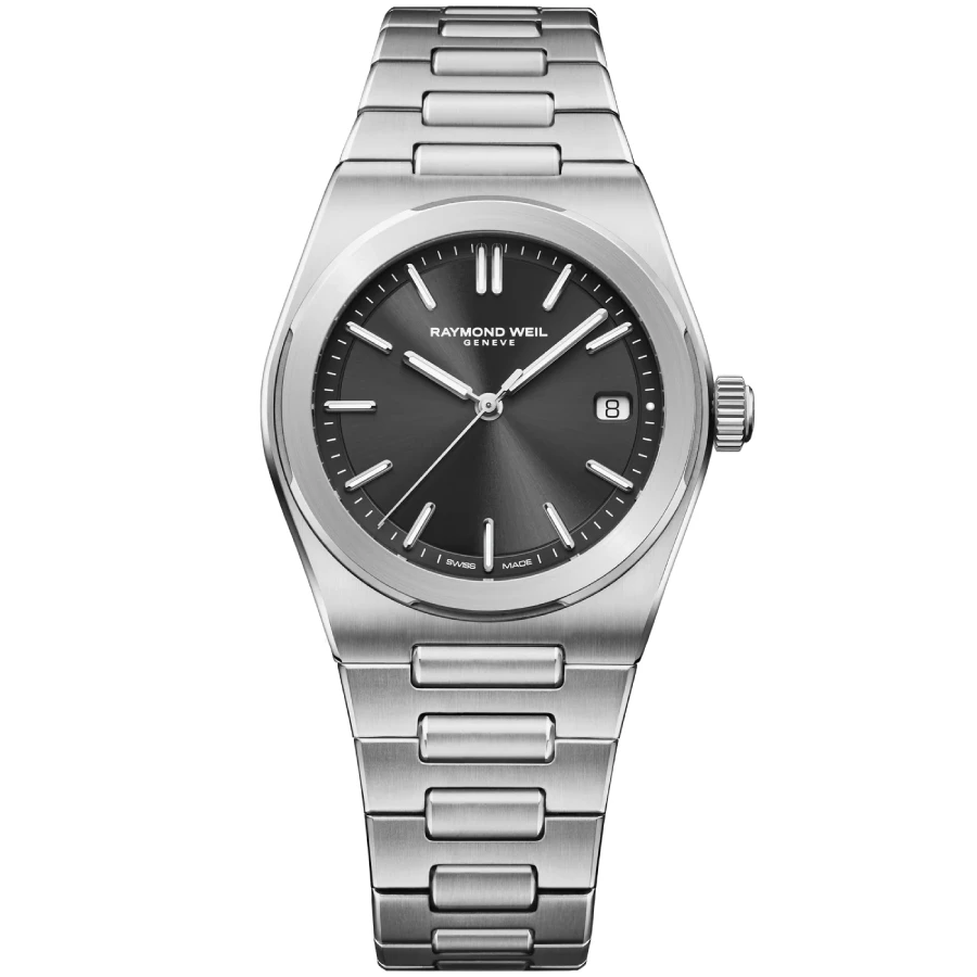 Raymond Weil 1000-ST-20001 A.R.T. - Мъжки ръчен часовник с автоматичен механизъм - корпус Стомана - Стомана - Сив