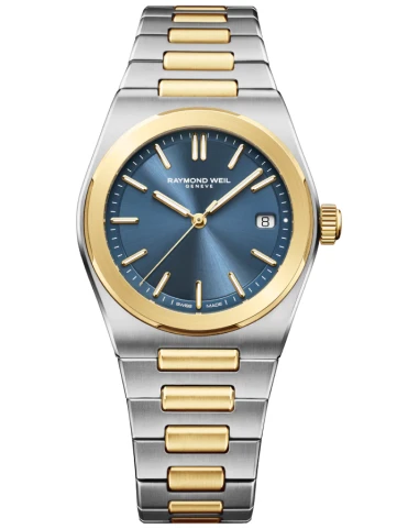 Raymond Weil 1000-STP-50001 A.R.T. - Мъжки ръчен часовник с автоматичен механизъм - корпус Стомана - Стомана - Син