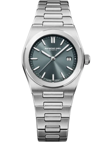 Raymond Weil 1250-ST-56001 A.R.T. - Дамски ръчен часовник с кварцов механизъм - корпус Стомана - Стомана - Син