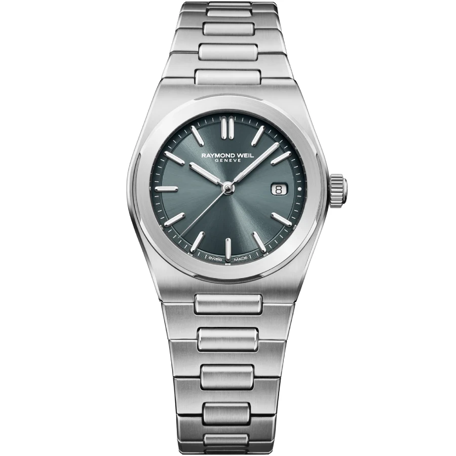 Raymond Weil 1250-ST-56001 A.R.T. - Дамски ръчен часовник с кварцов механизъм - корпус Стомана - Стомана - Син