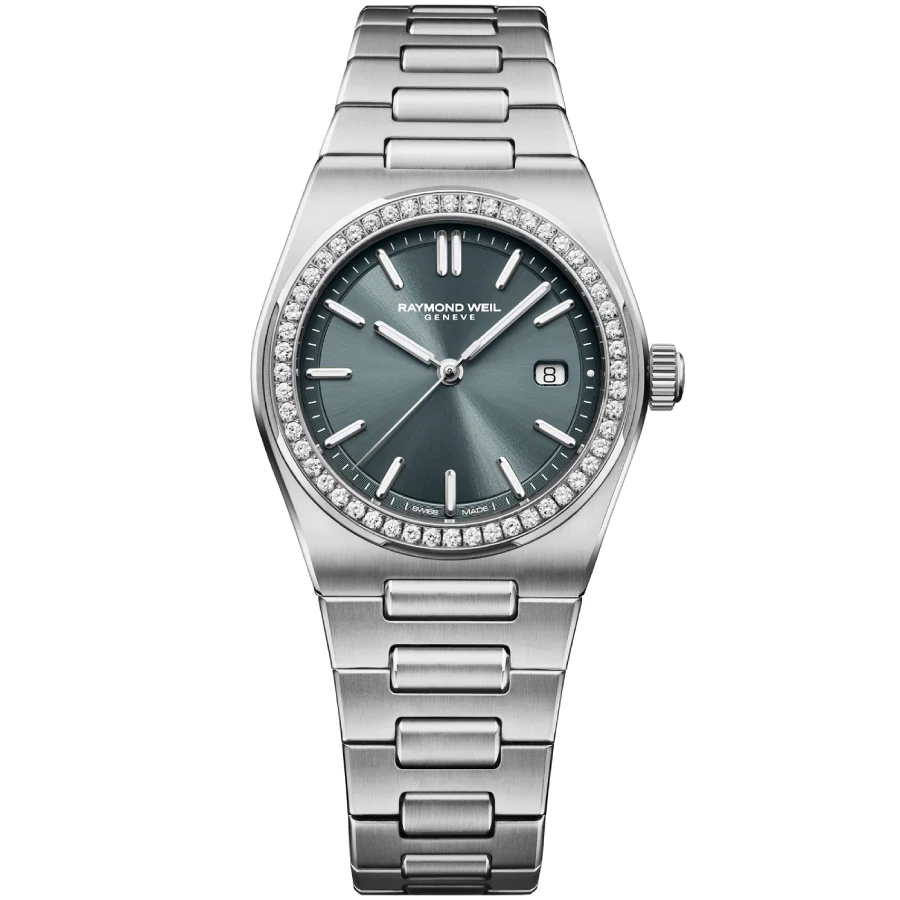 Raymond Weil 1250-STS-56001 A.R.T. - Дамски ръчен часовник с кварцов механизъм - корпус Стомана - Стомана - Син
