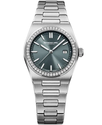 Raymond Weil 1250-STS-56001 A.R.T. - Дамски ръчен часовник с кварцов механизъм - корпус Стомана - Стомана - Син