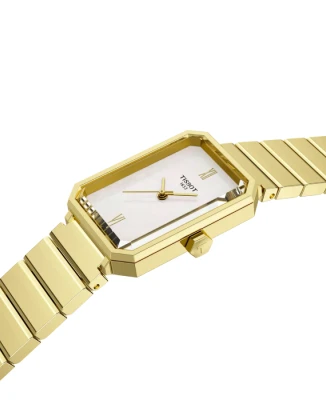 Tissot T160.110.33.113.00 SRV - Унисекс ръчен часовник с кварцов механизъм - корпус от Стомана - Стомана - цвят Седеф