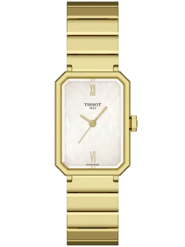 Tissot T160.110.33.113.00 SRV - Дамски ръчен часовник с кварцов механизъм - корпус Стомана - Стомана - Седеф