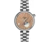Tissot T152.223.11.546.00 Desir - Дамски ръчен часовник с кварцов механизъм - корпус от Стомана - Стоманена верижка - цвят Бежов