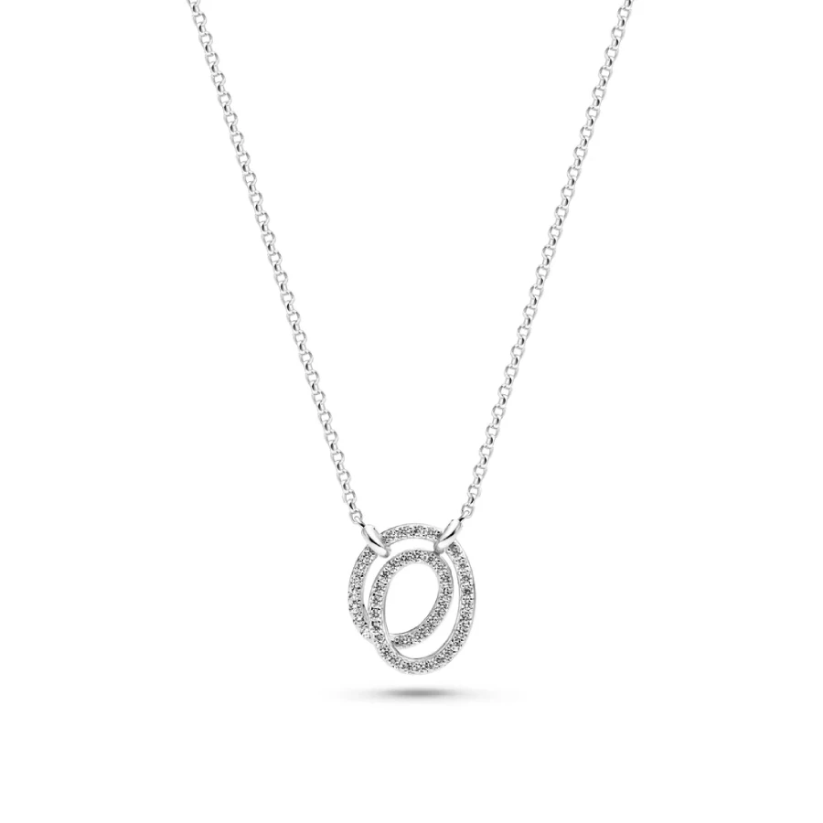 Дамски колие Sif Jakobs SJ-N2577-CZ SPIRALE от 925 Сребро - Цирконий