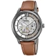 Festina F20794/1 Automatic - Мъжки ръчен часовник с автоматичен механизъм - корпус Стомана - Естествена кожа - Скелетон