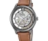 Festina F20794/1 Automatic - Мъжки ръчен часовник с автоматичен механизъм - корпус Стомана - Естествена кожа - Скелетон