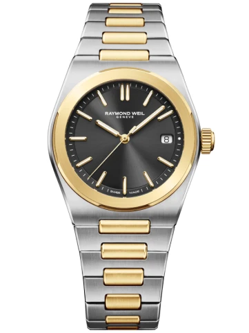 Raymond Weil 1000-STP-20001 A.R.T. - Мъжки ръчен часовник с кварцов механизъм - корпус Стомана - Стомана - Черен