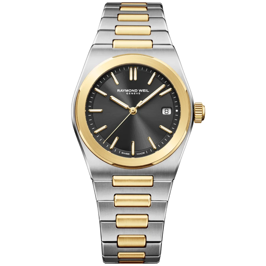 Raymond Weil 1000-STP-20001 A.R.T. - Мъжки ръчен часовник с кварцов механизъм - корпус Стомана - Стомана - Черен