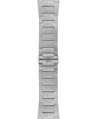 Tissot T137.410.11.401.00 PRX - Унисекс ръчен часовник с кварцов механизъм - корпус Стомана - Стоманена верижка - Лилав