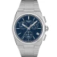 Tissot T137.417.11.041.00 PRX - Унисекс ръчен часовник с кварцов механизъм - корпус Стомана - Стоманена верижка - Син
