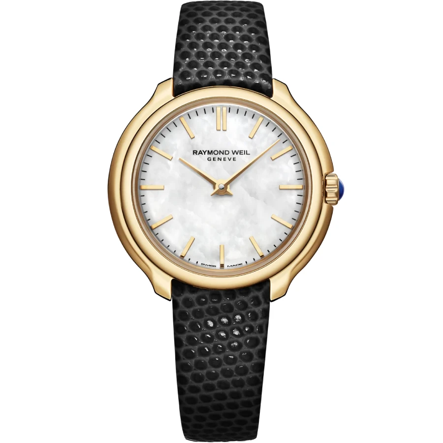 Raymond Weil 5250-PC-97001 Toccata - Унисекс ръчен часовник с кварцов механизъм - корпус Стомана - Стомана - Седеф