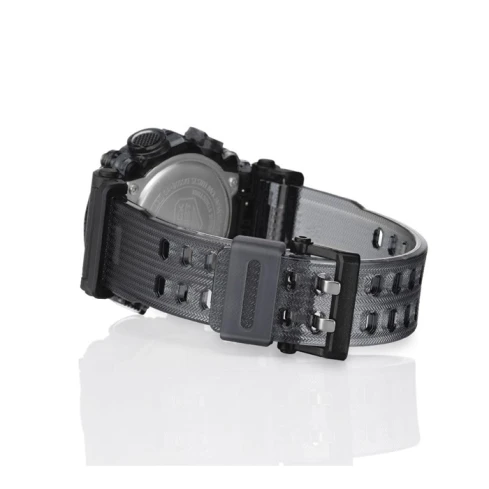 Мъжки ръчен часовник с кварцов механизъм - корпус от Полимер - Полимер - цвят Черен Черен