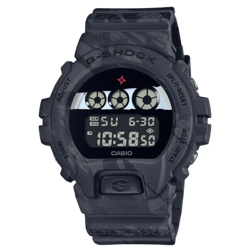 Мъжки ръчен часовник с кварцов механизъм - корпус от Полимер - Полимер - цвят Черен Черен