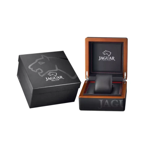 Мъжки ръчен часовник с кварцов механизъм - корпус от Стомана - Стоманена верижка - цвят Черен Сив