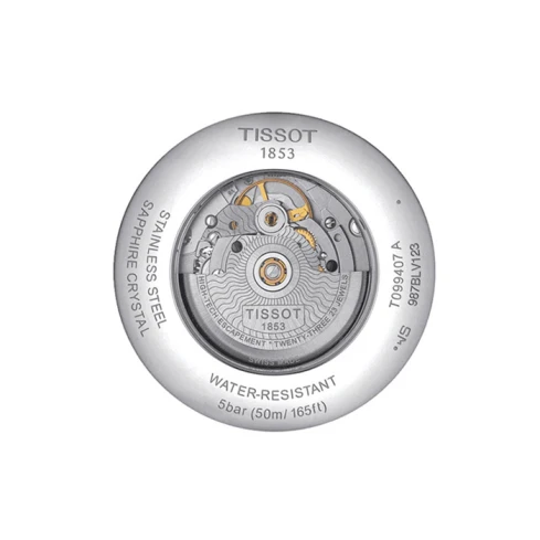 Мъжки ръчен часовник с автоматичен механизъм - корпус от Стомана - Стоманена верижка - цвят Син Сив